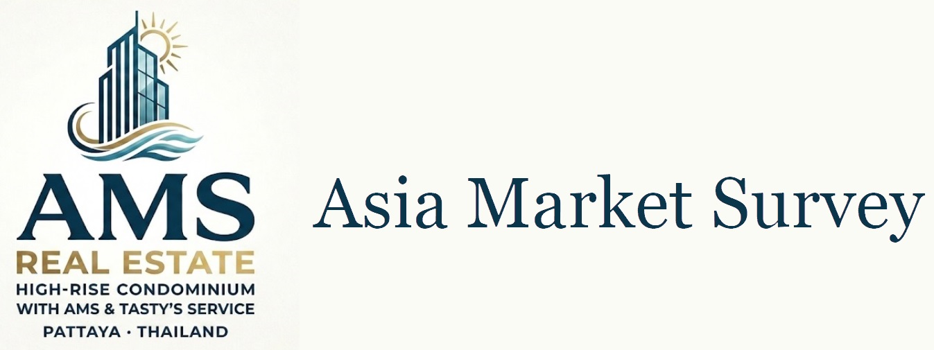 タイのパタヤ、シラチャ、バンコクの不動産売買、賃貸のAMS社(Asia Market Survey)